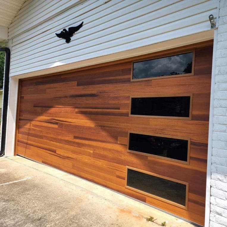 Upgrade Your Home with Cedar Color Garage Doors